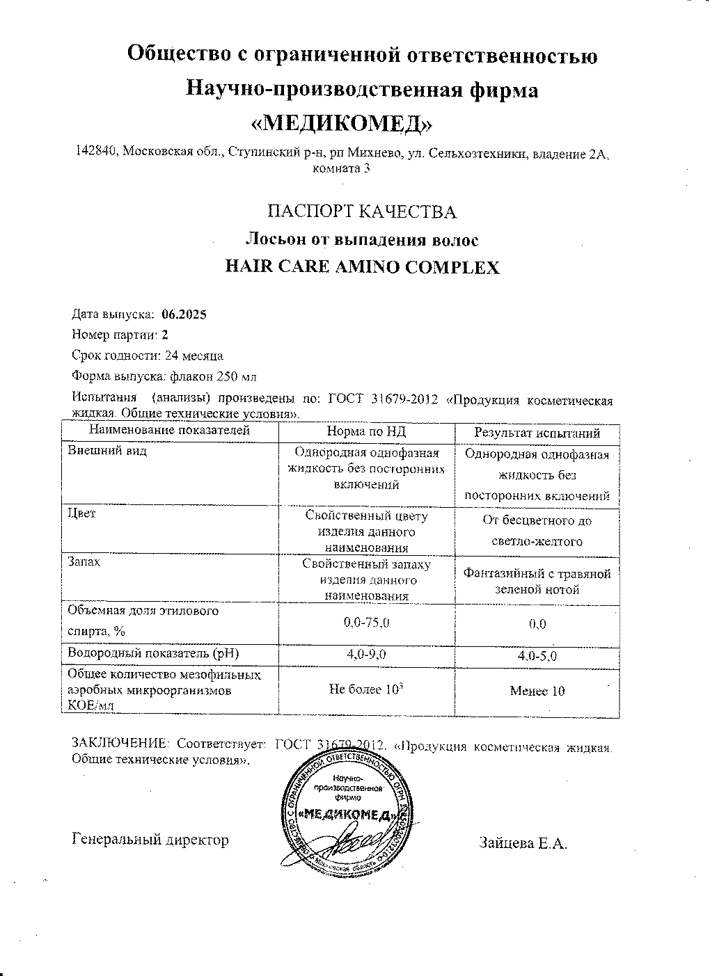 Паспорт №062025